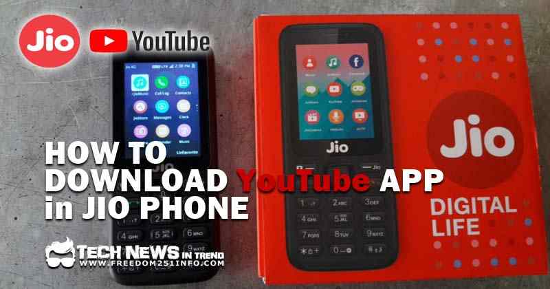 Download youtube browser for jio phone price